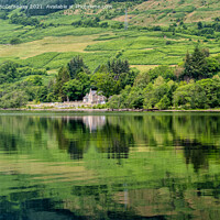 Buy canvas prints of Tranquil Loch Tay, Perthshire by Angus McComiskey