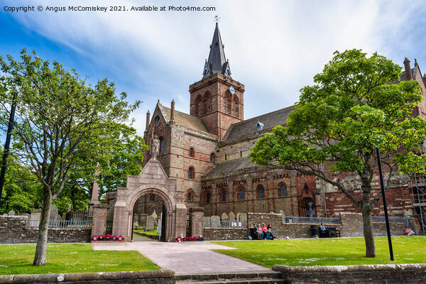 St Magnus Cathedral, Kirkwall Picture Board by Angus McComiskey