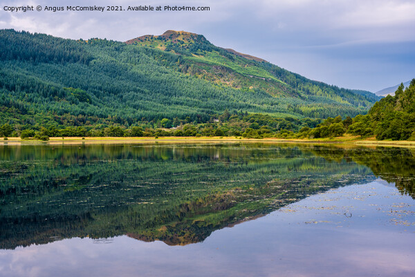 Reflections on Loch Lubnaig, Trossachs Picture Board by Angus McComiskey