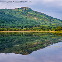 Buy canvas prints of Reflections on Loch Lubnaig, Trossachs by Angus McComiskey