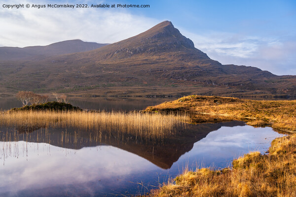 Loch Lurgainn and Sgorr Tuath Picture Board by Angus McComiskey
