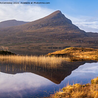 Buy canvas prints of Loch Lurgainn and Sgorr Tuath by Angus McComiskey