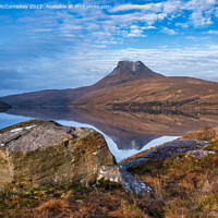 Buy canvas prints of Stac Pollaidh and Loch Lurgainn by Angus McComiskey
