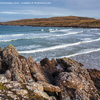 Buy canvas prints of Achnahaird Bay on the Coigach Peninsula Scotland by Angus McComiskey