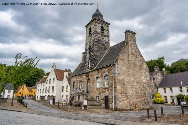 Town House in main square of Culross in Fife Picture Board by Angus McComiskey