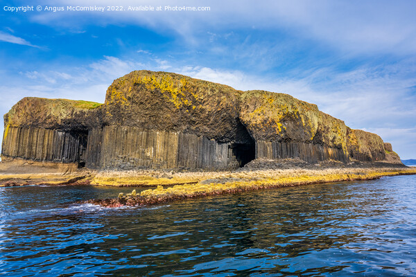 Isle of Staffa Picture Board by Angus McComiskey