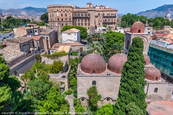 Chiesa San Giovanni degli Eremiti, Palermo, Sicily Picture Board by Angus McComiskey
