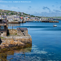 Buy canvas prints of Seafront at Stromness on Mainland Orkney by Angus McComiskey