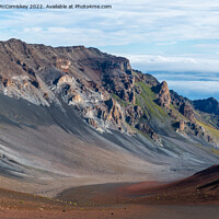 Buy canvas prints of Volcanic landscape, Haleakala crater, Maui, Hawaii by Angus McComiskey