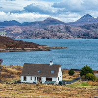 Buy canvas prints of Loch Torridon and the Torridon Hills by Angus McComiskey