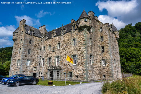 Castle Menzies in Perthshire, Scotland Picture Board by Angus McComiskey