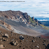 Buy canvas prints of Volcanic landscape #2 Haleakala crater Maui Hawaii by Angus McComiskey