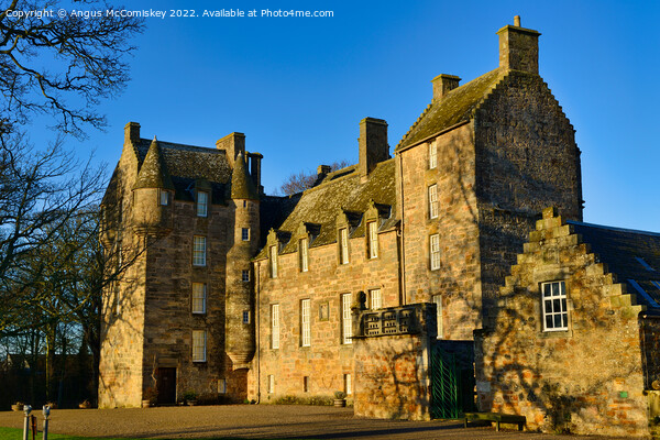 Kellie Castle golden hour, East Neuk of Fife Picture Board by Angus McComiskey