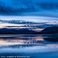 Buy canvas prints of Dawn breaks across Loch Broom panorama by Angus McComiskey