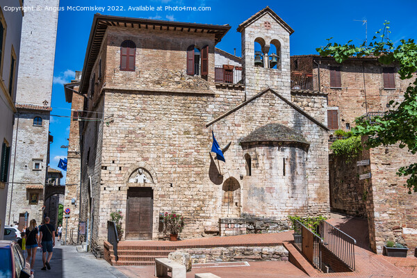 Chiesa dei Santi Stefano e Valentino in Perugia Picture Board by Angus McComiskey