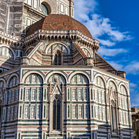 Buy canvas prints of Duomo at sunrise, Florence, Tuscany by Angus McComiskey