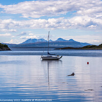 Buy canvas prints of Samalaman Bay, Ardnamurchan Peninsula by Angus McComiskey