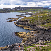 Buy canvas prints of Coastline at Ardnamurchan Point by Angus McComiskey