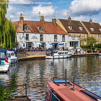 Buy canvas prints of The Cutter Inn Ely by Angus McComiskey