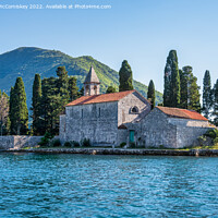 Buy canvas prints of Island of Saint George, Bay of Kotor, Montenegro by Angus McComiskey