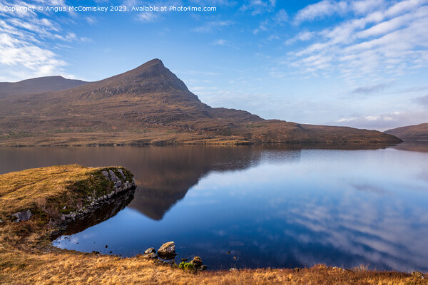 Sgorr Tuath and Loch Lurgainn Picture Board by Angus McComiskey