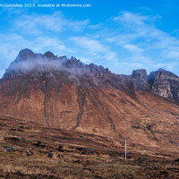 Buy canvas prints of Ragged ridge of Stac Pollaidh, Coigach Peninsula by Angus McComiskey