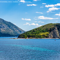 Buy canvas prints of Saint Nicholas Island off Budva in Montenegro by Angus McComiskey