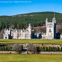 Buy canvas prints of Balmoral Castle on Royal Deeside in Scotland by Angus McComiskey