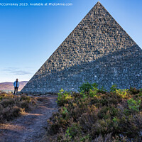 Buy canvas prints of Prince Albert’s Pyramid on the Balmoral Estate by Angus McComiskey