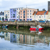 Buy canvas prints of St Andrews harbour in Fife, Scotland by Angus McComiskey