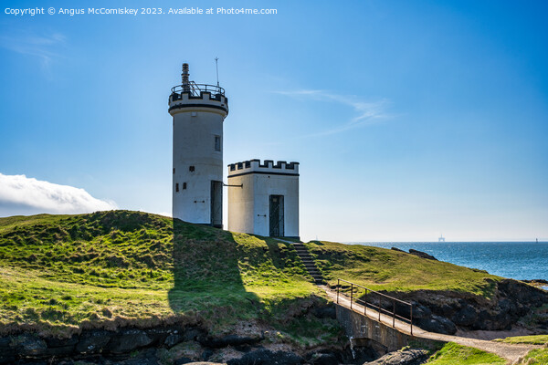 Elie Ness Lighthouse, East Neuk of Fife Picture Board by Angus McComiskey