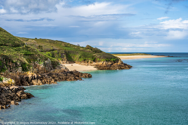 Herm Island east coast beaches, Channel Islands Picture Board by Angus McComiskey