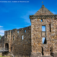 Buy canvas prints of Entrance to St Andrews Castle, Fife, Scotland by Angus McComiskey