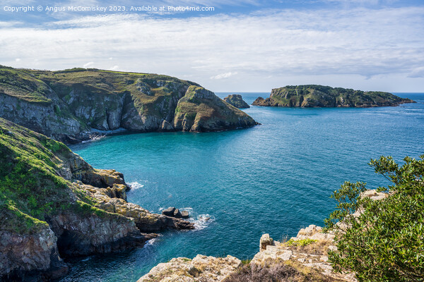 Port a la Jument Bay on Sark, Channel Islands Picture Board by Angus McComiskey