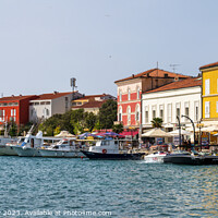 Buy canvas prints of Porec seafront on Istrian Peninsula of Croatia by Angus McComiskey