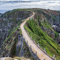 Buy canvas prints of La Coupee, Sark, Channel Islands by Angus McComiskey
