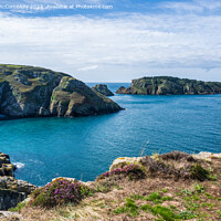 Buy canvas prints of Port a la Jument Bay on Sark, Channel Islands by Angus McComiskey