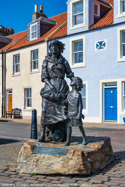 Pittenweem Fishermen's Memorial, East Neuk of Fife Picture Board by Angus McComiskey