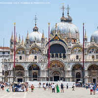 Buy canvas prints of Saint Mark’s Basilica in Venice by Angus McComiskey