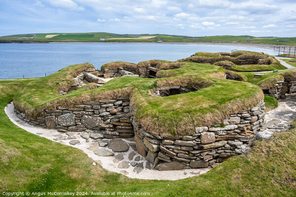 Skara Brae, Mainland Orkney Picture Board by Angus McComiskey
