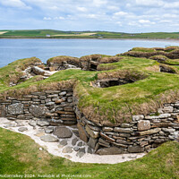 Buy canvas prints of Skara Brae, Mainland Orkney by Angus McComiskey