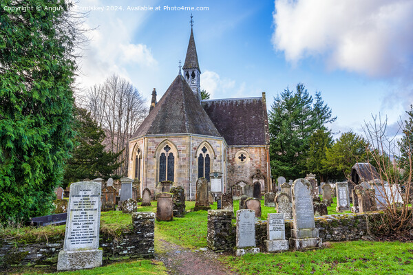 Luss Parish Church, Scotland Picture Board by Angus McComiskey