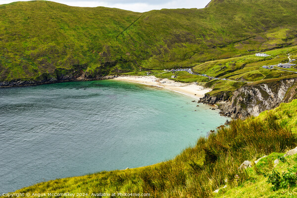Keem Beach on Achill Island, County Mayo, Ireland Picture Board by Angus McComiskey