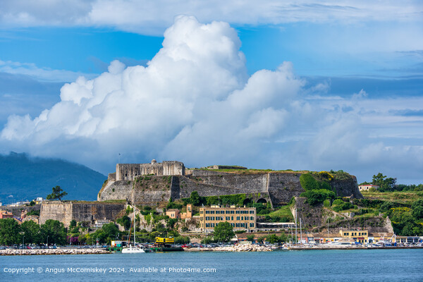 New Fortress of Corfu, Greece Picture Board by Angus McComiskey