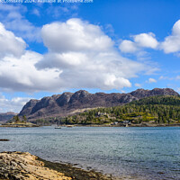 Big sky over Loch Carron, Scotland