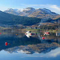 Buy canvas prints of Loch Goil reflections by Angus McComiskey