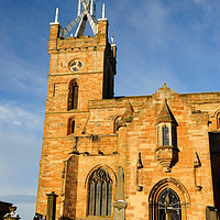 Buy canvas prints of St Michael's Parish Church Linlithgow by Angus McComiskey
