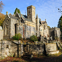 Buy canvas prints of St Conan's Kirk, Argyll by Angus McComiskey