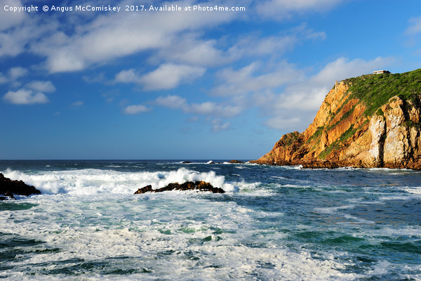 Crashing waves at The Heads at Knysna South Africa Picture Board by Angus McComiskey