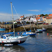 Buy canvas prints of St Monans harbour by Angus McComiskey